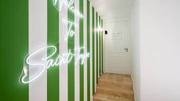 Interior entrance