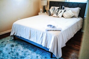 2 bedrooms, iron/ironing board