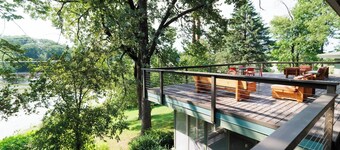 The Yellow Door | Mid-Century Lake Haven | Wayzata
