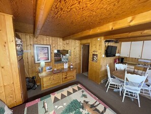 Interior - Kitchenette - Spacious Room with Full Kitchen - Melrose MT (Butte)