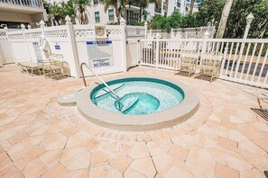 Outdoor spa tub - Intracoastal-Corner-Pool-Steps to Beach (Indian Shores)