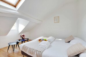 1 habitación, ropa de cama de alta calidad y decoración personalizada 