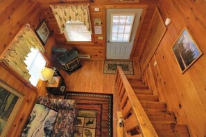 Fireplace - ❤ Mountain Cabin 2B w/Jacuzzi #10❤ (Helen)