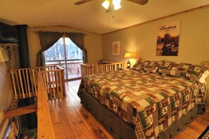 1 bedroom, WiFi - ❤Oktoberfest themed Cabin in woods w/ stream #14
(Helen)