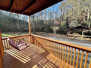 Property grounds - ❤Oktoberfest themed Cabin in woods w/ stream #14
(Helen)