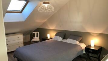 2 slaapkamers, wifi