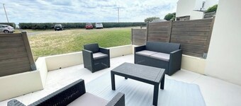 T3 Neuf Archi Cocooning Terrasse Face à la mer