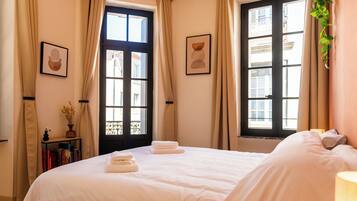 2 chambres, fer et planche à repasser, lit parapluie, Wi-Fi gratuit