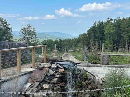 Property grounds. Magic Forest Farm's Mountain View Suite