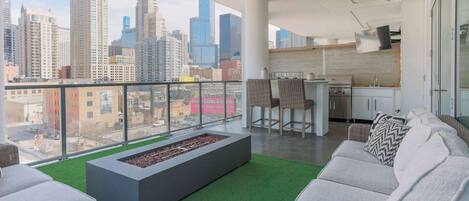 Enceinte de l’hébergement