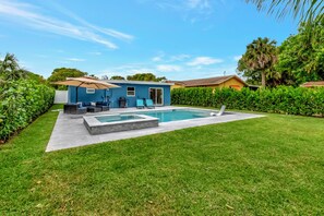 Una piscina climatizada