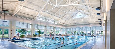 Piscine couverte, piscine chauffée