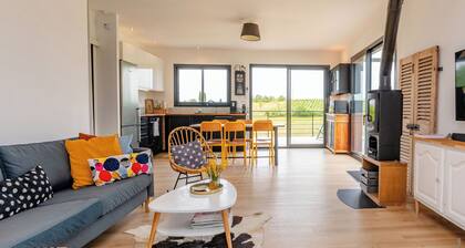 Maison en bois Verte Vigne - Calme - Ecologique