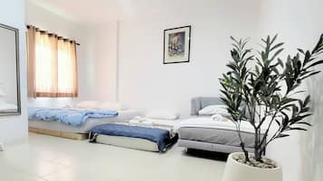 2 bedrooms, desk, iron/ironing board, free WiFi