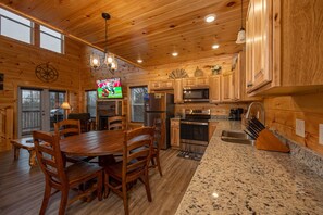 Fridge, microwave, oven, stovetop - Private Pool Party Bliss (PIGEON FORGE)