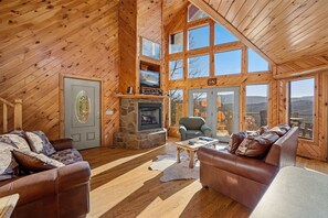 Fireplace, video games - You Won't Be Able To Stay Away (PIGEON FORGE)