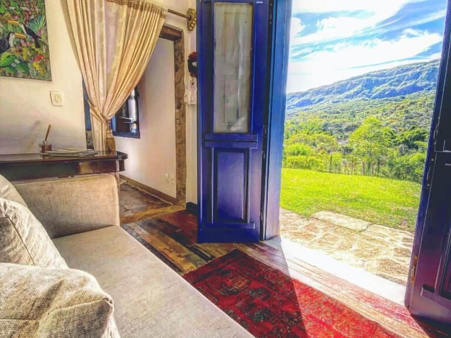 Deluxe suite, uitzicht op bergen | Uitzicht op de bergen