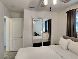 House, 2 Queen Beds, Patio (Seashell Cottage) | 2 bedrooms, individually decorated, individually furnished, bed sheets - Seashell Cottage by Resort Collection (Panama City Beach)