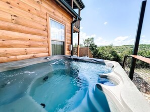 Bain à remous extérieur