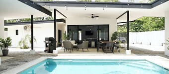 Serenity Surf Villa, 5 minutes to Playa Grande. We have space for 8 guests