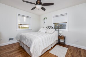 Desk, iron/ironing board, travel crib, free WiFi