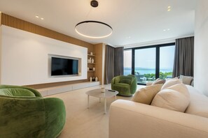 Smart TV, aparelho de som
