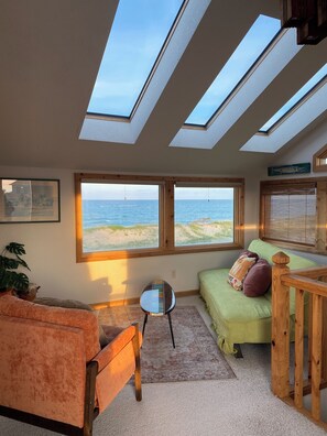 Smart TV, DVD player, video library - Entire Beach-Front Home, 5 Balconies, Breathtaking Views, Private Beach Access (Avon)