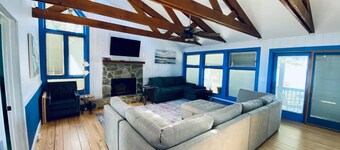 Family friendly lakefront home with private boat ramp and dock