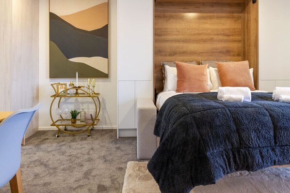 1 Schlafzimmer, Bügeleisen/Bügelbrett, kostenloses WLAN, Bettwäsche