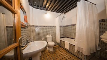 Towels, soap, toilet paper