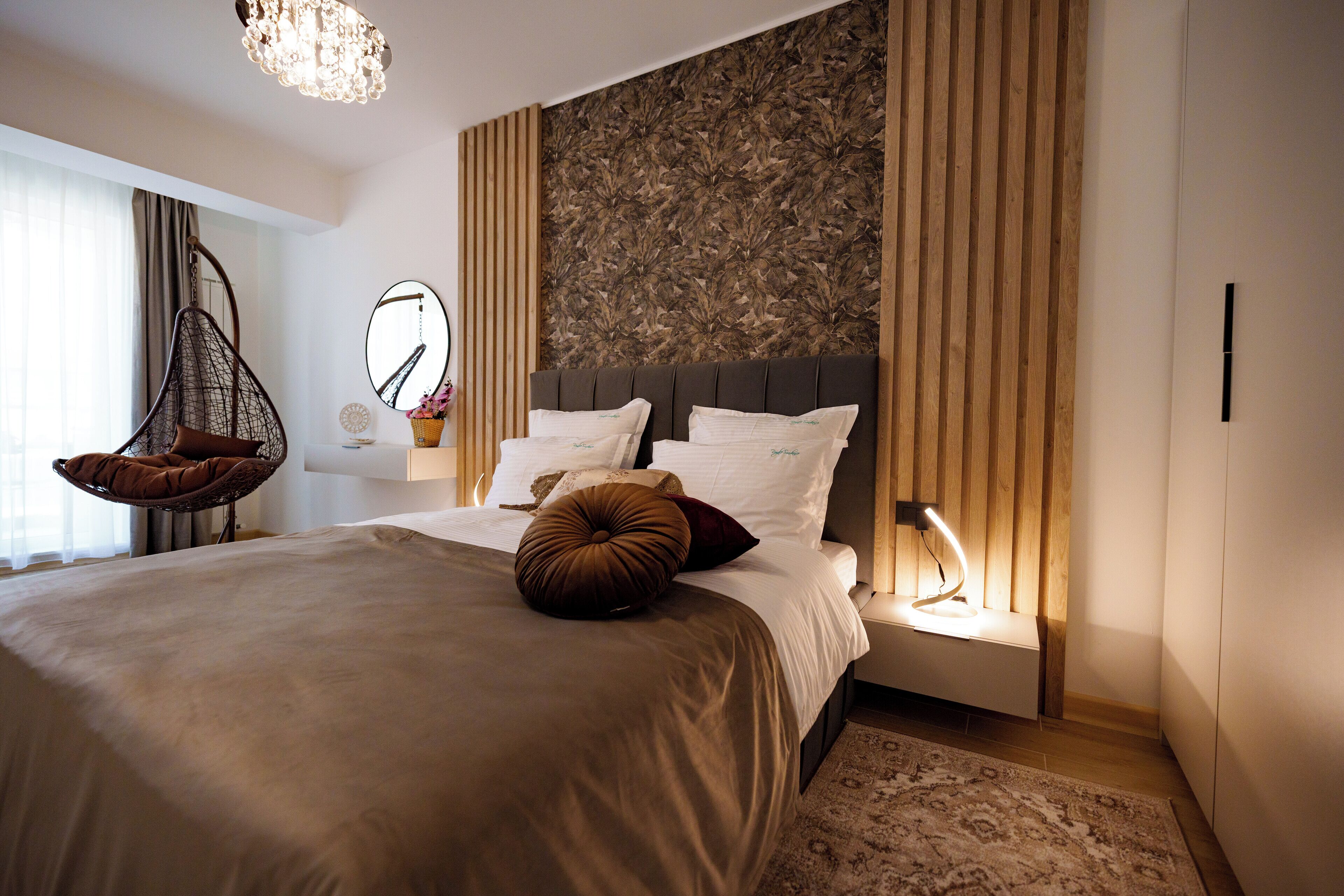 1 غرفة نوم وتجهيزات عازلة للصوت ومكواة/لوح كي وواي فاي مجانًا