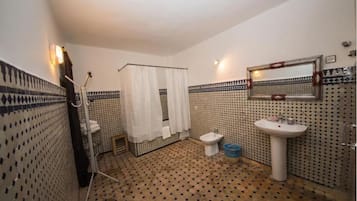 Towels, soap, toilet paper