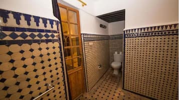Towels, soap, toilet paper