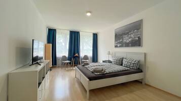 1 Schlafzimmer, kostenloses WLAN, Bettwäsche