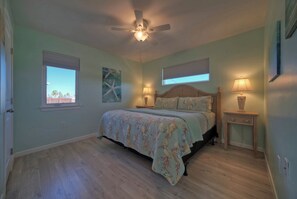 2 bedrooms, in-room safe, iron/ironing board, free WiFi