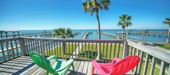 Fish - Relax - Repeat! Waterfront Retreat with Private Pier in Rockport, TX