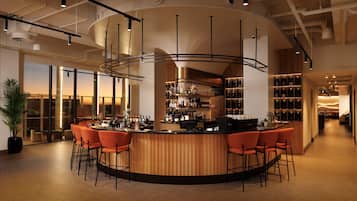 Al fresco dining, serves lunch, dinner and happy hour