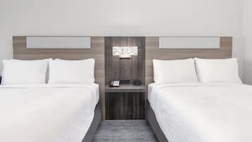 In-room safe, desk, laptop workspace, blackout drapes