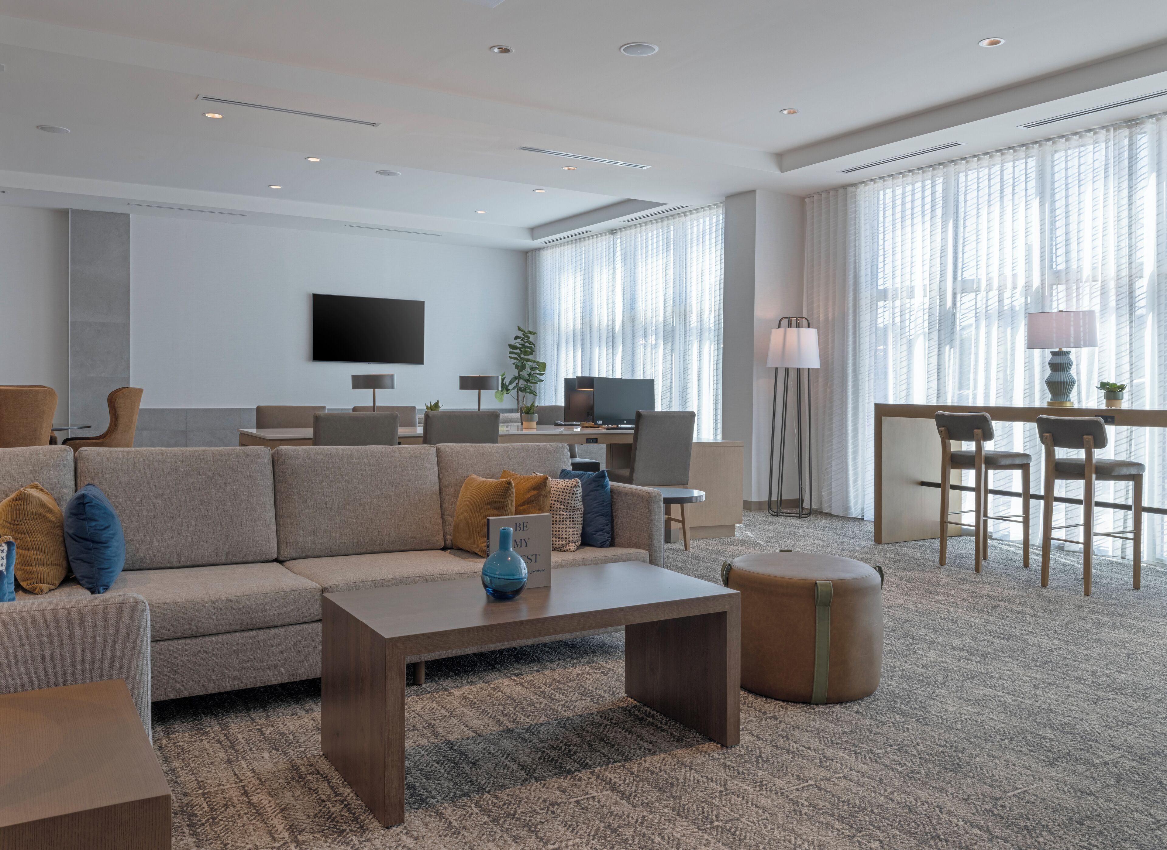 Lobby sitting area