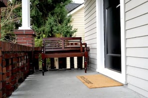 Porch with a Bench
