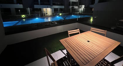 ZS House Harhoura vue sur Piscine