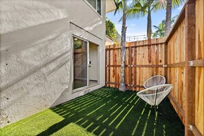 Deluxe Apartment, Ground Floor | Terrace/patio