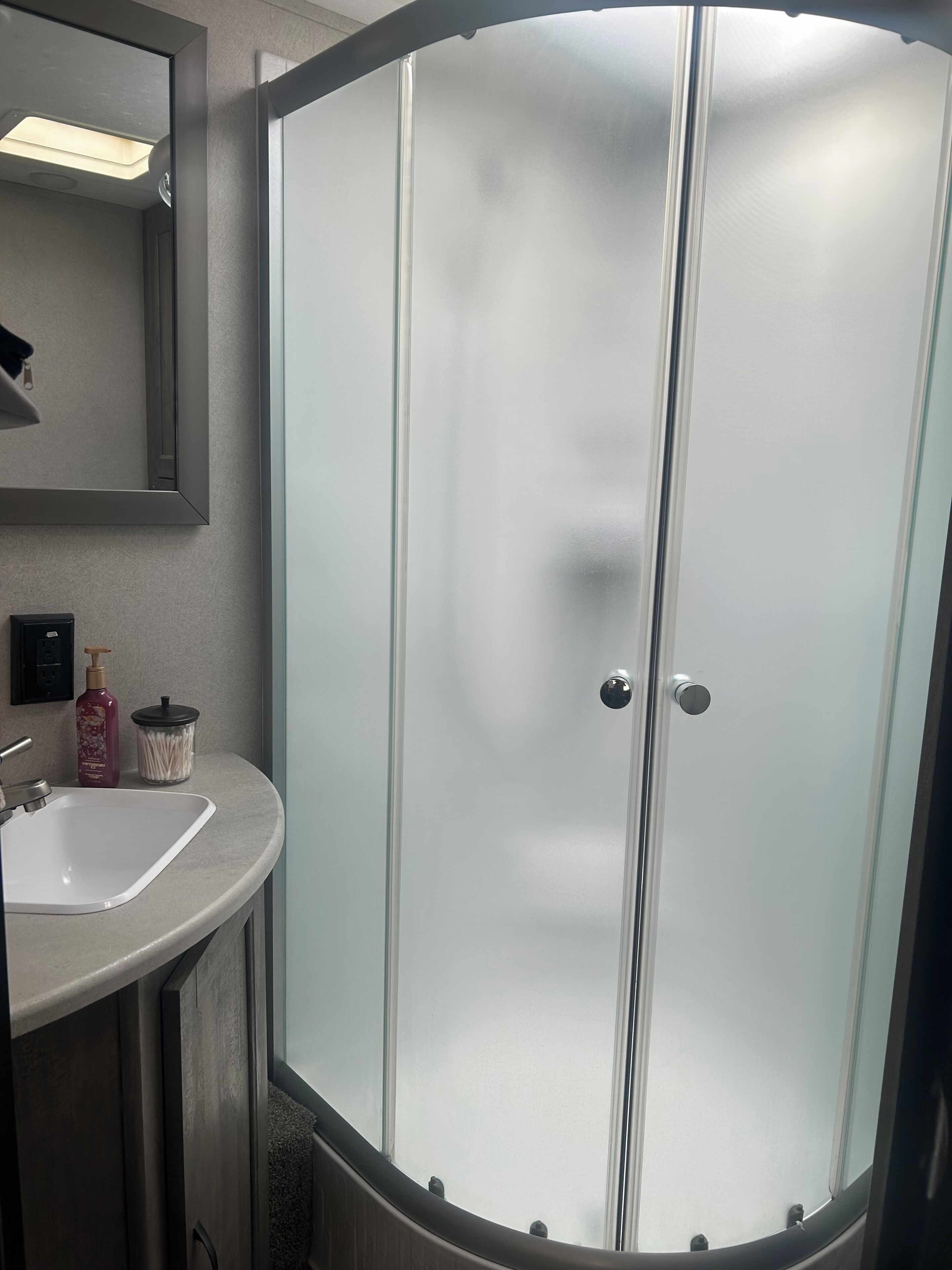 Towels, soap, toilet paper