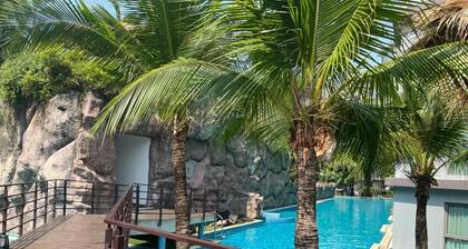 The biggest pools in Pattaya for monthly vacation. Close to Pattaya Beaches.