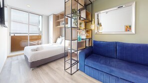1 dormitorio, caja fuerte, escritorio y wifi