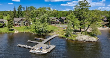 3 + bed 2 bath Villa on Lake Muskoka