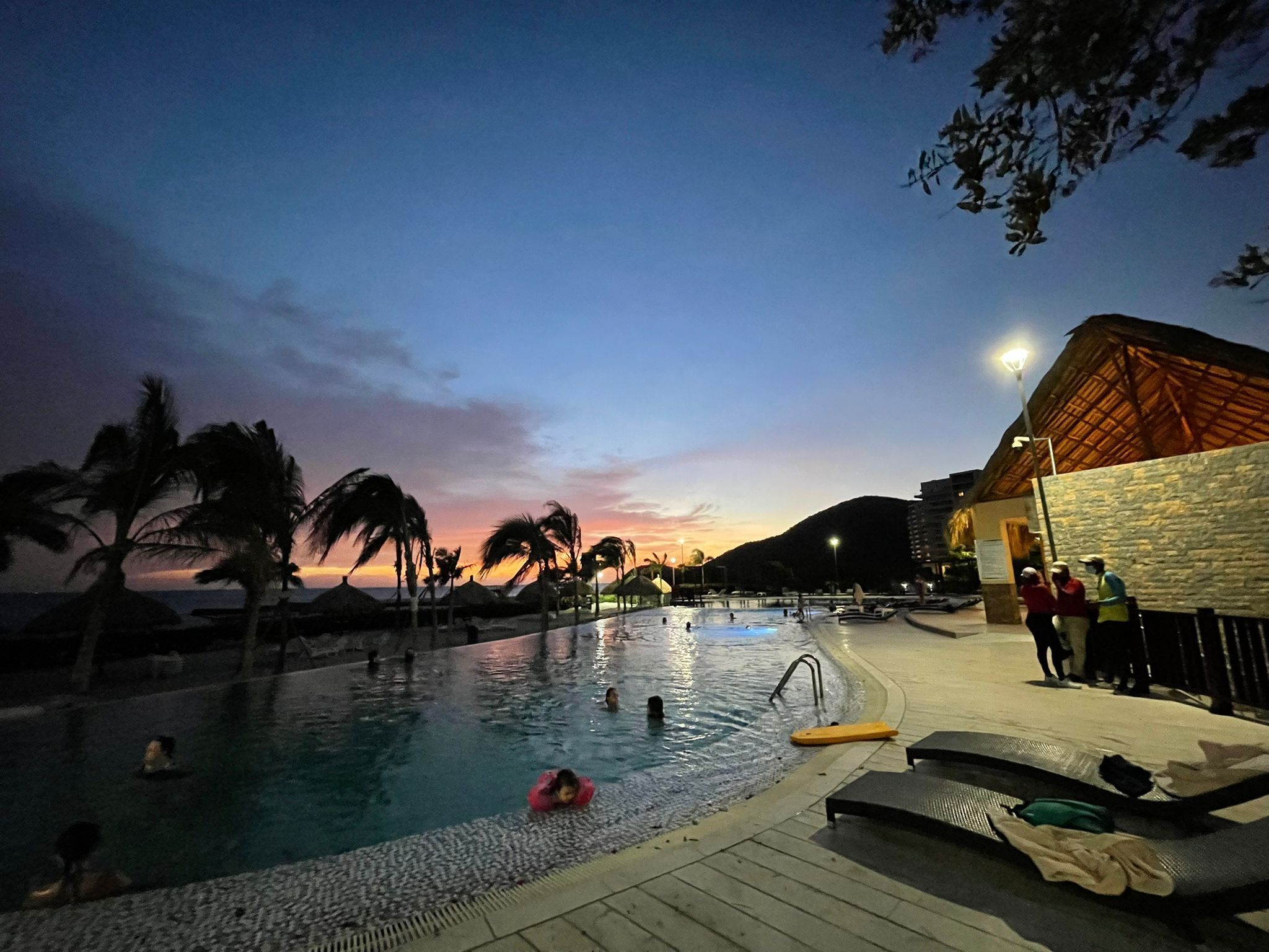 Alberca al aire libre 