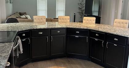 Beautiful backyard and cozy interior has everything you need and is pet friendly