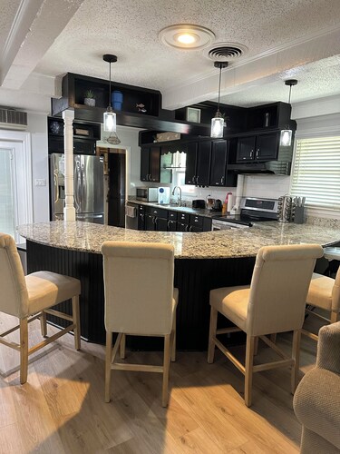Beautiful backyard and cozy interior has everything you need and is pet friendly