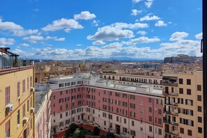 Blick von der Unterkunft